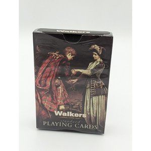 Vintage Walkers PLAYING CARDS Shortbread Scotland Advertising Standard Deck Seal